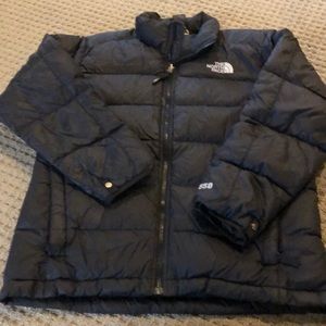 North face down puffy coat